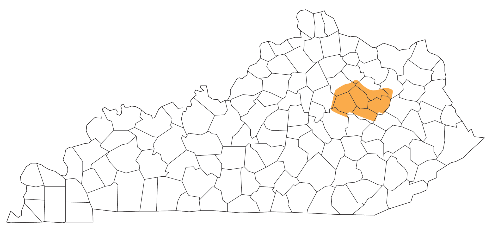 Clark Energy service area map