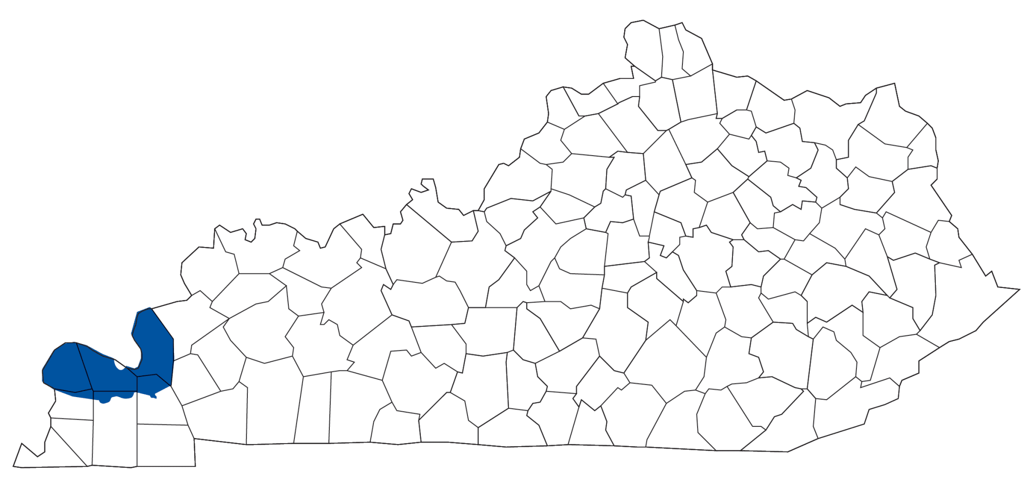 Jackson Purchase Energy service area map