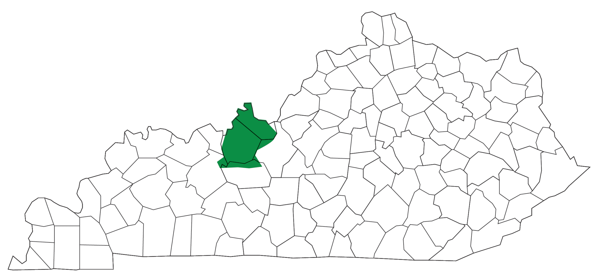 Meade County RECC service area map