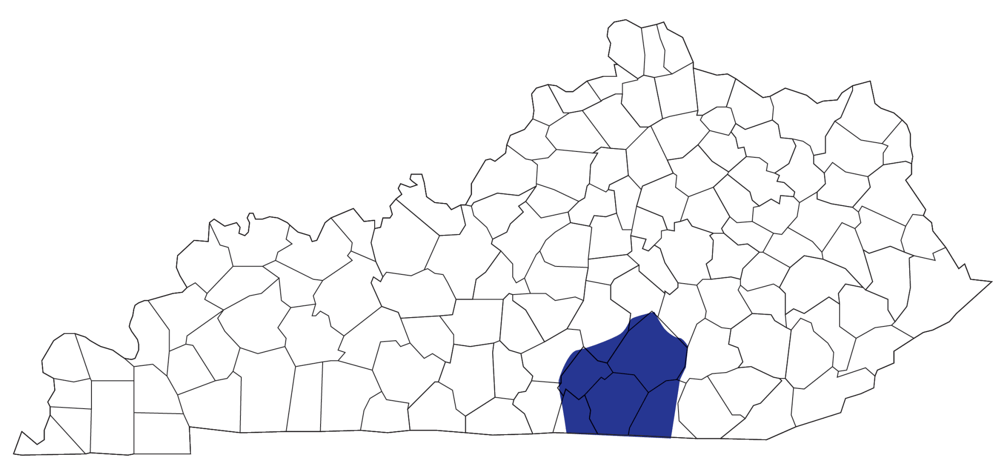 South Kentucky RECC service area map