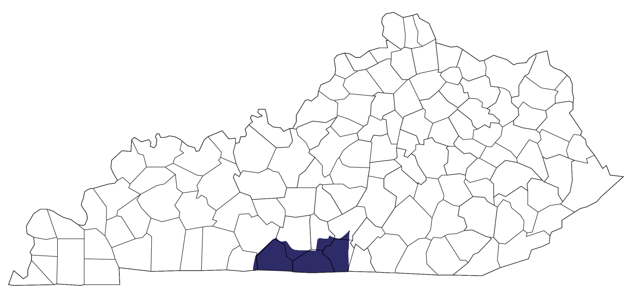 Tri-County Electric service area map