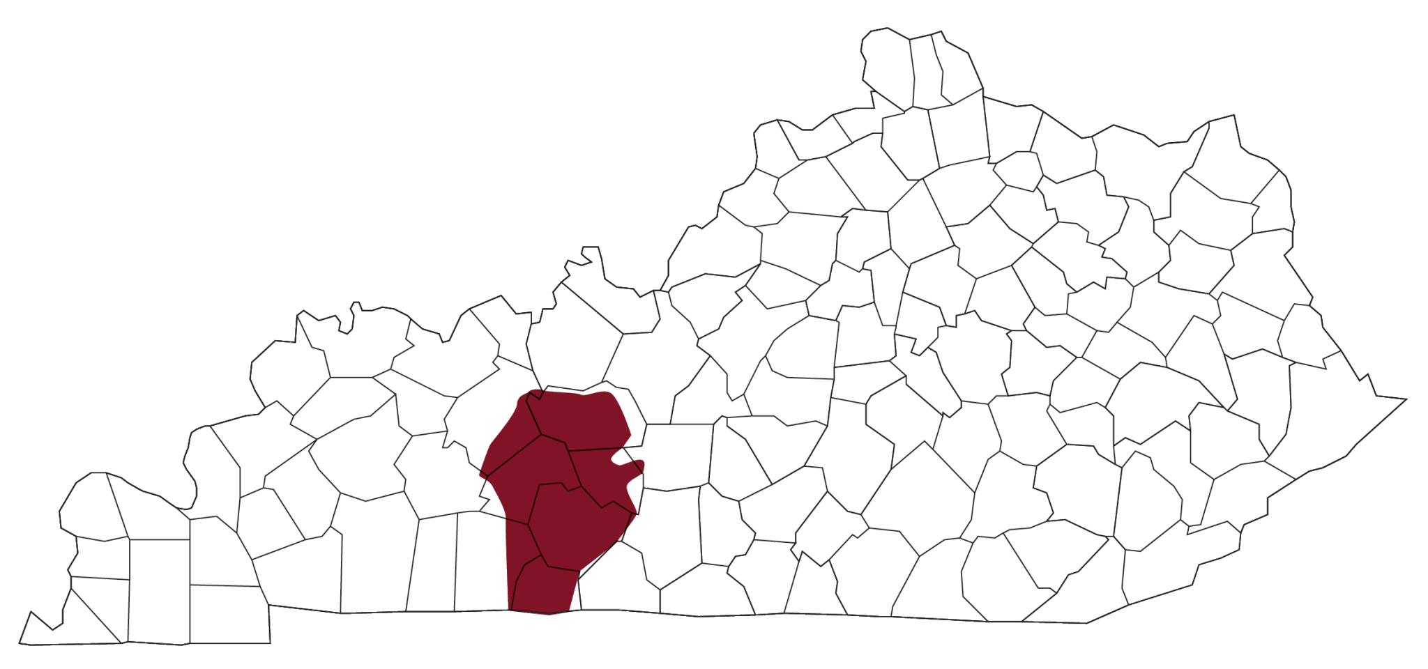 Warren RECC service area map