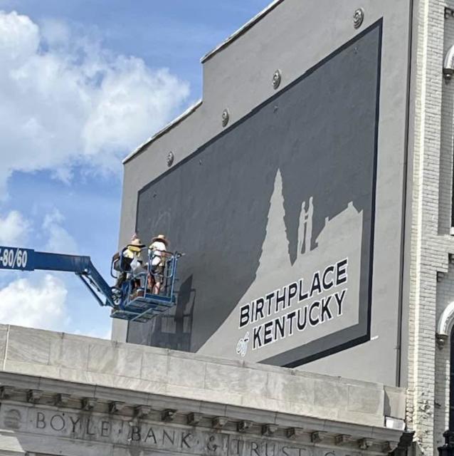 Danville Community Mural – Work in Progress 2